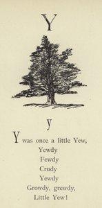 手紙Y 作： Edward Lear